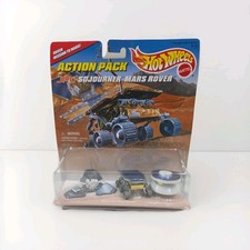 Hot Wheels 1996 JPL Sojourner Mars Rover Pathfinder Action Pack NASA SEALED
