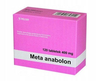 META ANABOLON 400mg 60/120/240/360 Tabletten Smillax Testo Testobooster