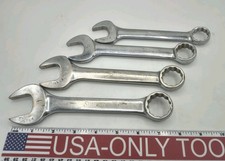Snap On 4pc Sae Short Combination Wrench Set 1316 1 12pt Oex260 - Oex320