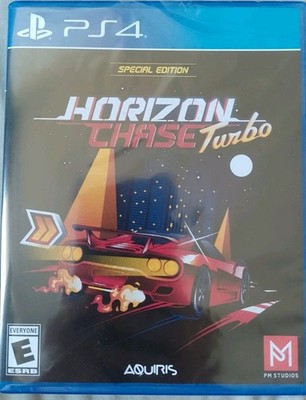   HORIZON CHASE TURBO SONY PLAYSTATION 4 PS4 UK PAL NEUWERTIG MIT POSTKARTE  