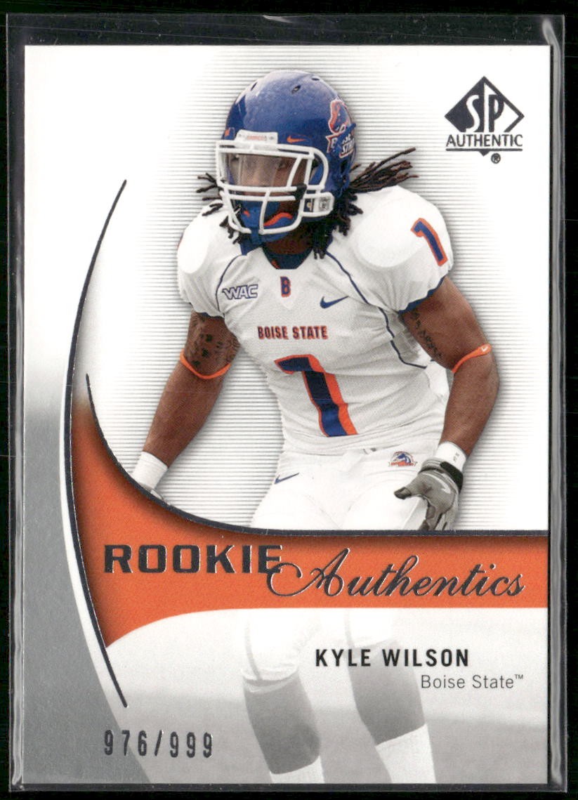 2010 SP Authentic #214 Kyle Wilson #/999