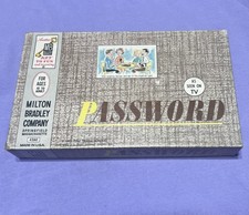 Milton Bradley 1962 Vintage Password Game Company #4260, Made in USA