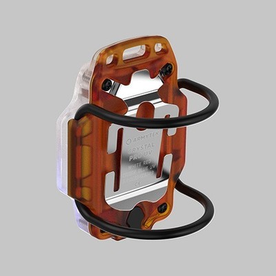 Armytek Crystal PRO UV Stirnlampe Gelb - 200 Lumen, Weiß / Rot / Grün