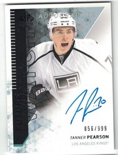 2013-14 SP Authentic #267 Tanner Pearson Future Watch Auto #/999