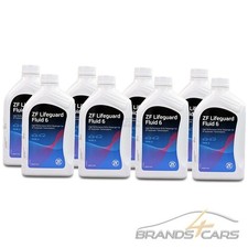 8x 1 L LITER ZF LIFEGUARD FLUID 6 GETRIEBEÖL...