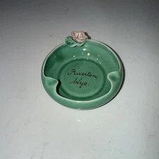 a vintage ceramic ashtray Riverton Wyoming Rozart