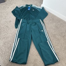 Adidas Originals Classics Firebird Tracksuit Legacy Teal White Size XL Kids Size