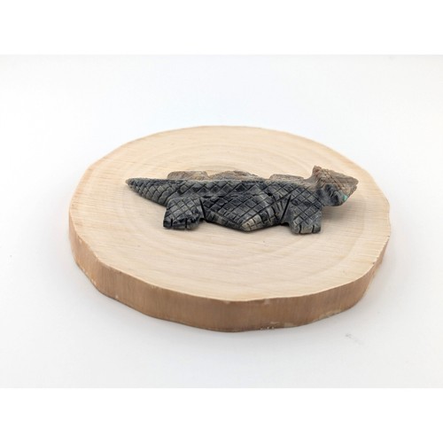Zuni Animal Fetish - Handmade Horned Toad Signed Native American Spirit Animal - Picture 4 of 8