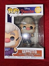 Funko Pop! Disney: Pinocho - Figura Vinilo Geppetto con Acordeón