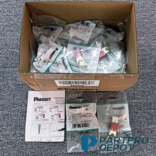 For Panduit Giga TX Cat6 jack Red CJ688TGRD BOX OF 50. Free shipping US