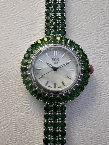 Wrist Watch (Genuine Russian Diopside Gemstones) - Picture 8 of 24