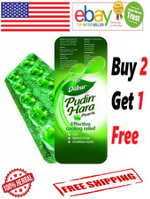 Dabur Pudin Hara 200 Caps For Digestive Gas Indigestion  Stomach Ache FREE SHIP