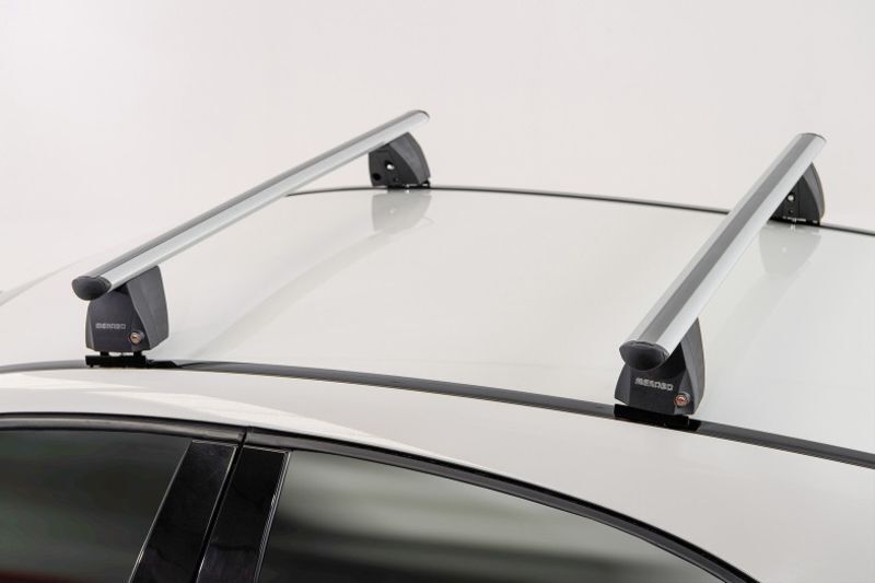 Barres de toit silencieuses en alu pour Mercedes Classe E 2 portes