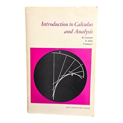 Introduction To Calculus And Analysis - Volume 1 - 1964