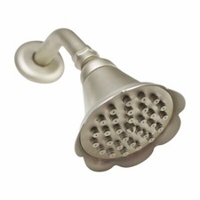 Shower Heads Solid Brass Nickel 30 Fine Mist Jets  Renovator's Supply