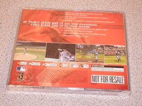 New Sealed World Series Baseball 2K1 (Sega Dreamcast, 2000) NFR Not for Resale