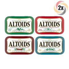 2x Original Altoids Variety Flavor Mints ( 72 Mints Per Tin ) Mix & Match!