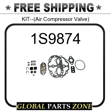 1S9874 KIT Air Compressor Valve for Caterpillar CAT 1S9874 KIT Air Compressor Valve for Caterpillar CAT