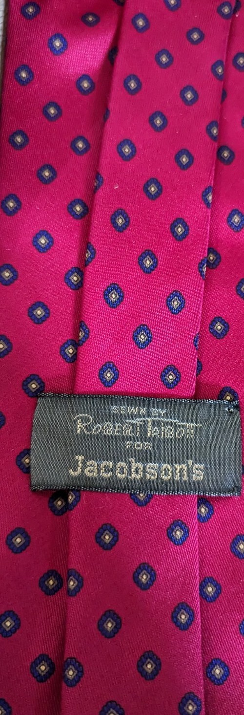 EUC Robert Talbott Talbot for Jacobson's Necktie … - image 5