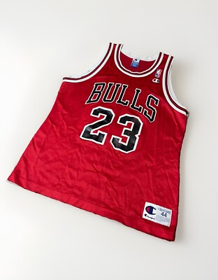 Vtg Michael Jordan #23 Jersey Mens Size 44 L Chicago Bulls