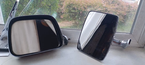 1968-1972 F100 Remote Mirror And Passenger Side Rear View Mirror 