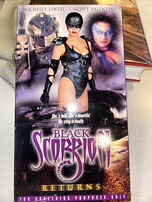 Black Scorpion Returns VHS New Concorde Joan Severance 2001 Screener Promo