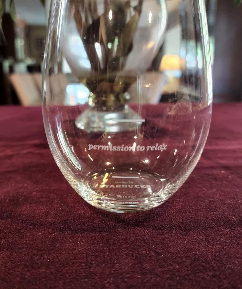 Riedel stemless wine glasses outlet
