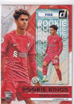 Panini 2022-23 Donruss FIFA No. 12 Fabio Carvalho Rookie Kings