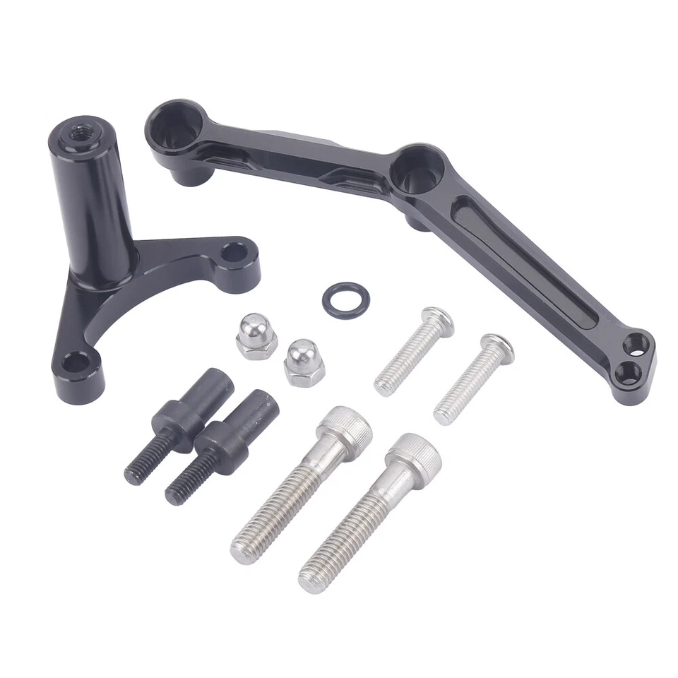 For Ducati Monster 1200 1200S 821 797 Steering Damper Bracket Kit Stabilizer - Image 2 of 4