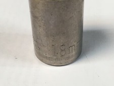 Craftsman 18mm 12point Socket 1/2" Drive - 44287 - G2 - MADE IN USA