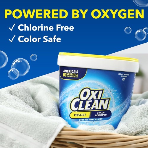 OxiClean Versatile Stain Remover Powder 7.22 lb Laundry & Multi-Purpose Cleaner - Picture 7 of 10