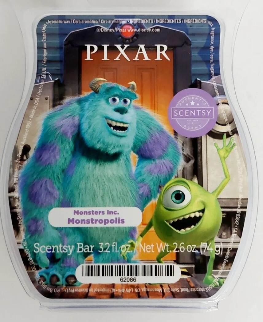 Scentsy Monsters Inc. Mike Wazowski Mini Plug-in Warmer With Wax Bar NIB |  eBay