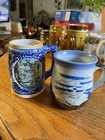 Vtg Cape Cod Mug, Otagiri Seascape Lighthouse, Seagulls Mugs — photo 1