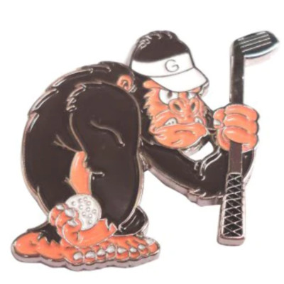 Gorilla Golfer Ball Marker