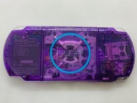 Sony PSP-3000 Playstation Portable Handheld Console Clear purple Customized