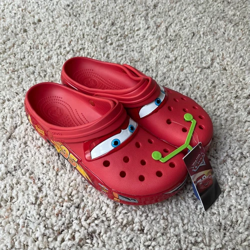 BRAND NEW Crocs Pixar Lightning McQueen Classic Clog