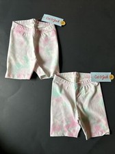 Toddler Bike Shorts; Size 2T; Cat  Jack; Pink Tie Dye; Pack of 2 shorts - NWT