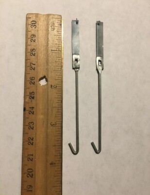 Antique Clock Parts - Suspension Spring ( Set Of 2 -x 3-3/4  Long )