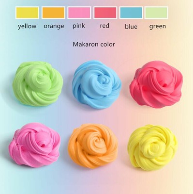 Ultimate Fluffy Slime Supplies Include 6 Makaron Colors With Jumbo Slime Kit Ebay