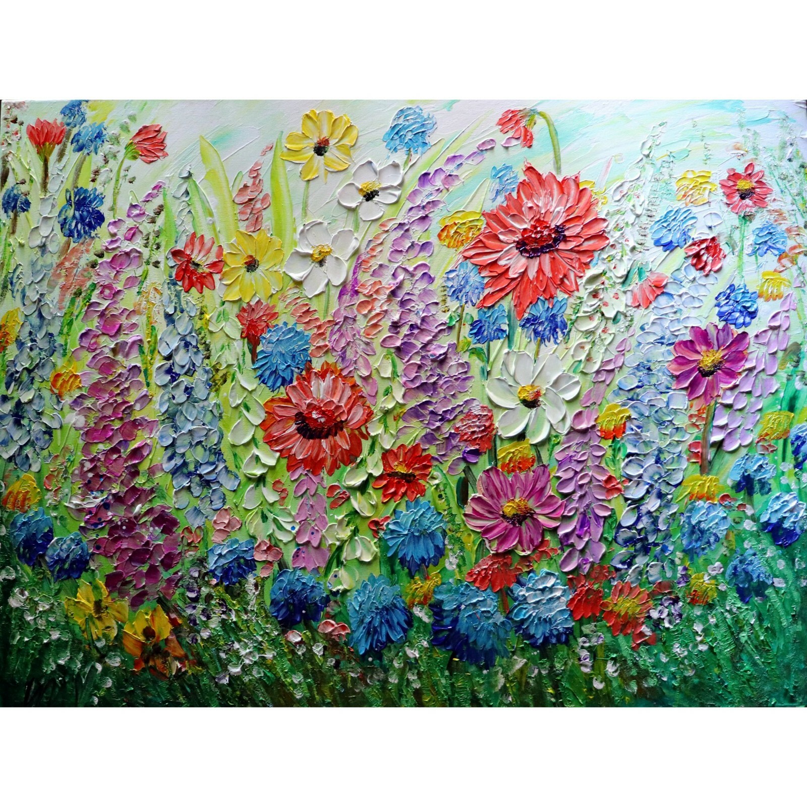 Summer Wildflowers Colorful Tall Flowers It's a Beautiful Da