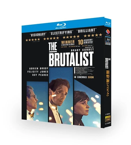 The Brutalist (2024)   1-Disc   1080P All Region Free New Box Set
