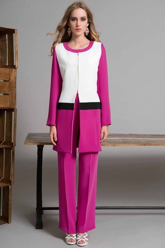 Edas giacca spolverino Cloruro lunga elegante cerimonia senza river donna  blazer | eBay