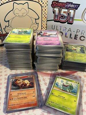 Pokemon SV - 151 English Singles (BASE & HOLO ONLY) - Pick/Choose + Top  Loader* | eBay