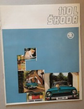 Skoda 110 L Brochure 1973