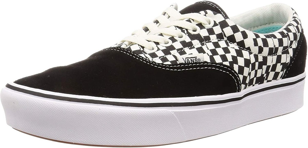 Vans COMFYCUSH ERA (Tear Check) Racing Black/True White Check 8