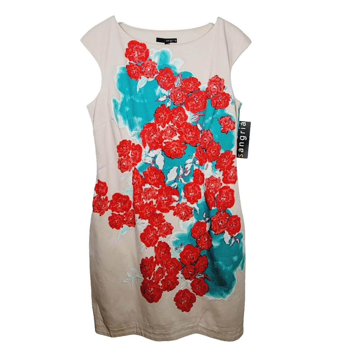 Vestidos de Algodón Floral Casual de cambio para Mujeres