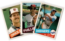 1985 Topps Traded Baseball Singles, You Pick **Buy 1, Get 1 50% Off**