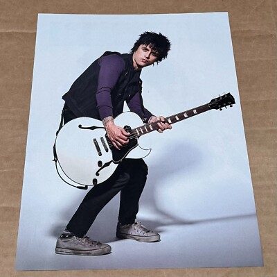 Billie Joe Armstrong of Green Day Music Print Ad Photo #2 2012