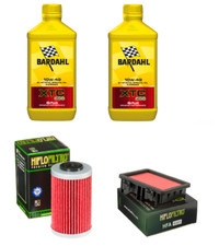 KIT TAGLIANDO KTM 390 DUKE BARDAHL XTC 10W40 FILTRO ARIA E OLIO HIFLO 2017/2021