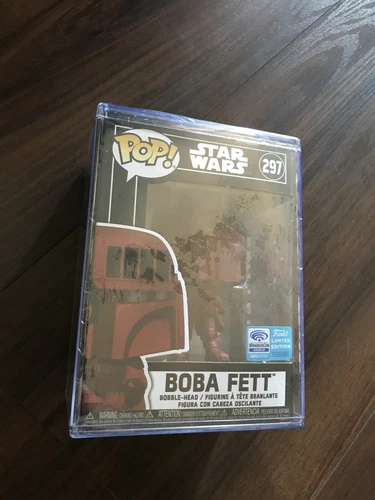 Burgundy Futura Boba Fett Star Wars 2020 WonderCon Exclusive Funko Pop IN HAND